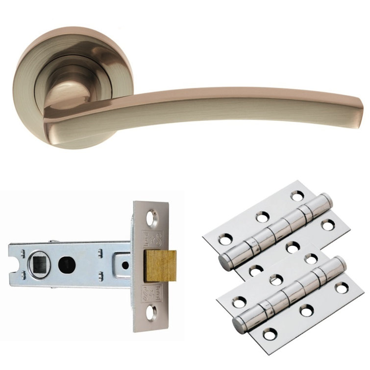 Symple Stuff Gamal Latch Door Handle & Reviews Wayfair.co.uk